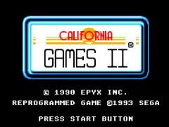 California Games II (Brazil, Korea)