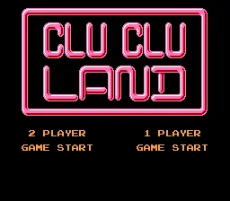 Clu Clu Land (Japan) (En) (Disk Writer)