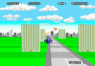 Super Thunder Blade (Japan) (Launch Cart)