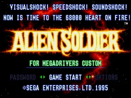 Alien Soldier (Japan)