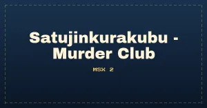 Satujinkurakubu - Murder Club