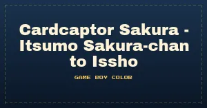 Cardcaptor Sakura - Itsumo Sakura-chan to Issho (Japan) (Rev A)