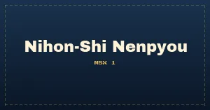 Nihon-Shi Nenpyou