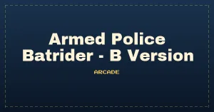 Armed Police Batrider - B Version (Japan) (Fri Feb 13 1998)