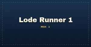 Lode Runner 1