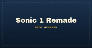 Sonic 1 Remade