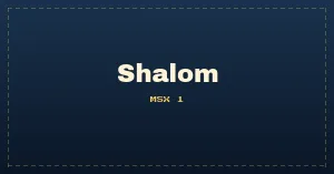 Shalom