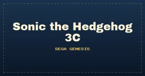 Sonic the Hedgehog 3C (prototype 0517)