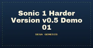 Sonic 1 Harder Version v0.5 Demo 01