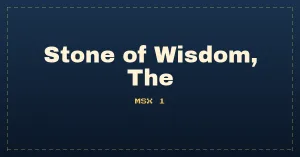 Stone of Wisdom, The
