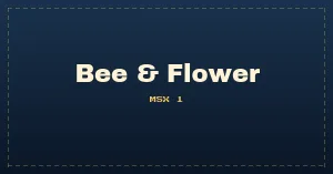 Bee & Flower