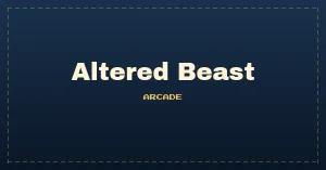 Altered Beast (set 8, 8751 317-0078)