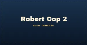 Robert Cop 2 (Unreleased)