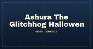 Ashura The Glitchhog Hallowen