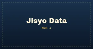 Jisyo Data (For FS-SR022)