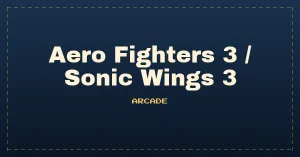 Aero Fighters 3 / Sonic Wings 3