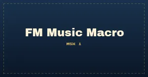 FM Music Macro (YRM-11)