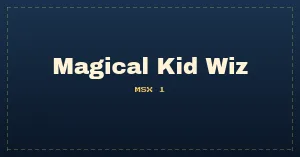 Magical Kid Wiz