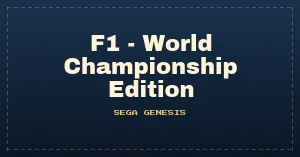 F1 - World Championship Edition (Europe) (Beta)