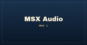 MSX Audio