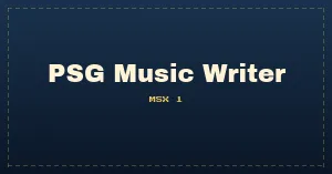 PSG Music Writer