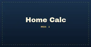 Home Calc