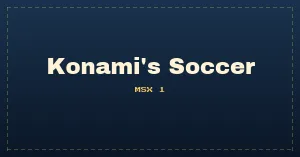 Konami's Soccer