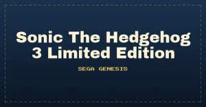 Sonic The Hedgehog 3 Limited Edition (1994-05-17)