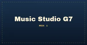 Music Studio G7