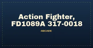 Action Fighter, FD1089A 317-0018