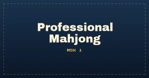 Professional Mahjong