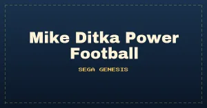 Mike Ditka Power Football (USA) (Alt)
