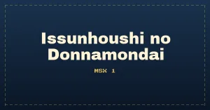 Issunhoushi no Donnamondai