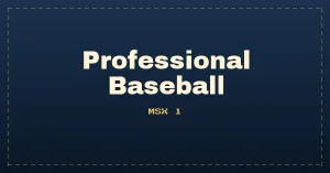 Professional Baseball