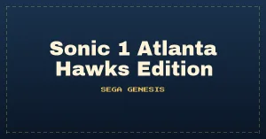 Sonic 1 Atlanta Hawks Edition