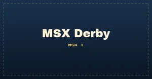 MSX Derby