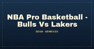 NBA Pro Basketball - Bulls Vs Lakers (Japan)