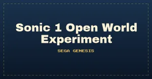 Sonic 1 Open World Experiment