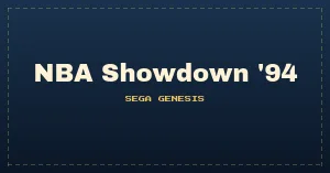 NBA Showdown '94 (USA) (Beta)