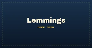 Lemmings (USA, Europe) (Beta)