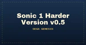 Sonic 1 Harder Version v0.5 (Beta 2)
