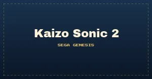 Kaizo Sonic 2 (Demo)