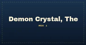 Demon Crystal, The