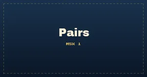 Pairs