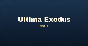Ultima Exodus
