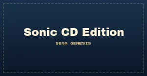 Sonic CD Edition