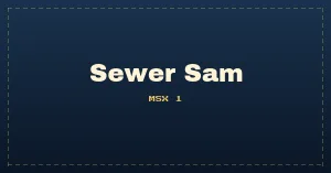Sewer Sam