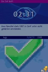 Grosse Tagesschau Quiz, Das (Germany)