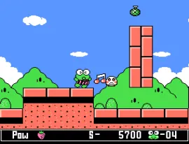 Kero Kero Keroppi no Daibouken 2 - Donuts Ike ha Oosawagi! (Japan) [En by Spoony Bard v1.0] (~Kero Kero Keroppi's Great Big Adventure 2)
