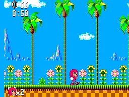 Knuckles in Sonic The Hedgehog